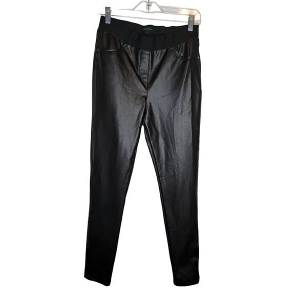 Perfect Sexy Tricotto Shiny Black Leggings Size 6 Women´s Vegan Leather KXDozENsx US Sale