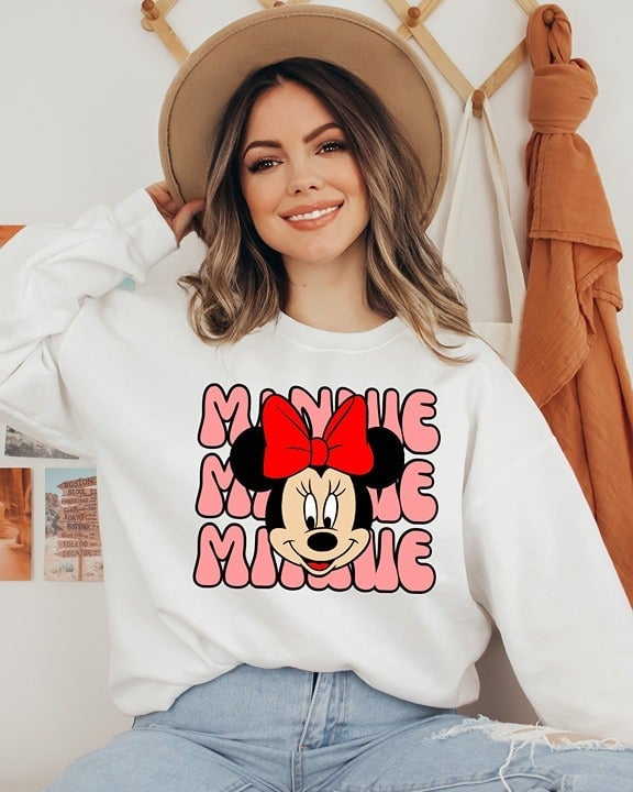 Factory Direct  Minnie Mouse Sweatshirt Disney GzBwslVe