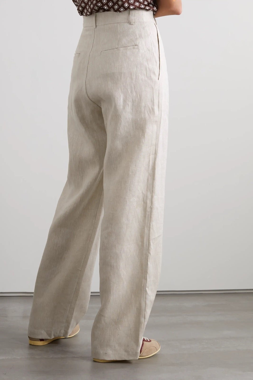 Authentic Reformation Genevieve Cropped Linen Pants 8 hZzW86oEH Counter Genuine 