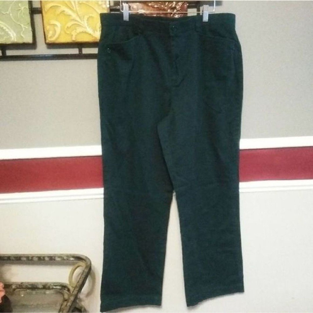 Fashion Laura Scott green straight pants green color si