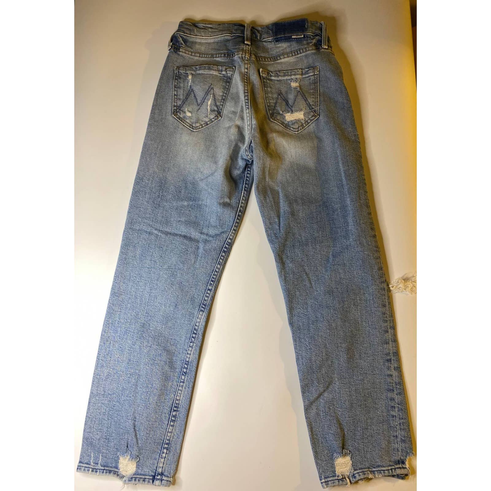 Stylish MOTHER SUPERIOR The Tomcat High-Rise Distressed Jeans Womens Size 25 PmXO7uXcl on sale