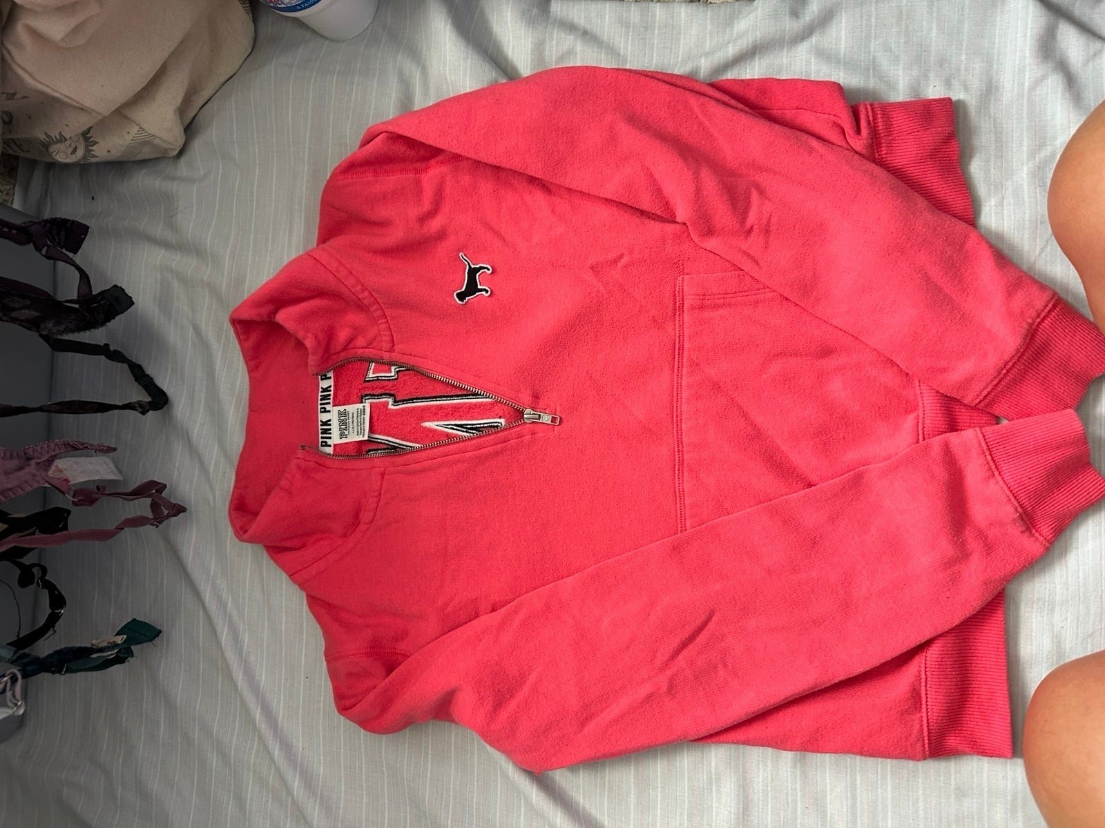 cheapest place to buy  PINK quarter zip k14ctU7Q2 Outlet Store