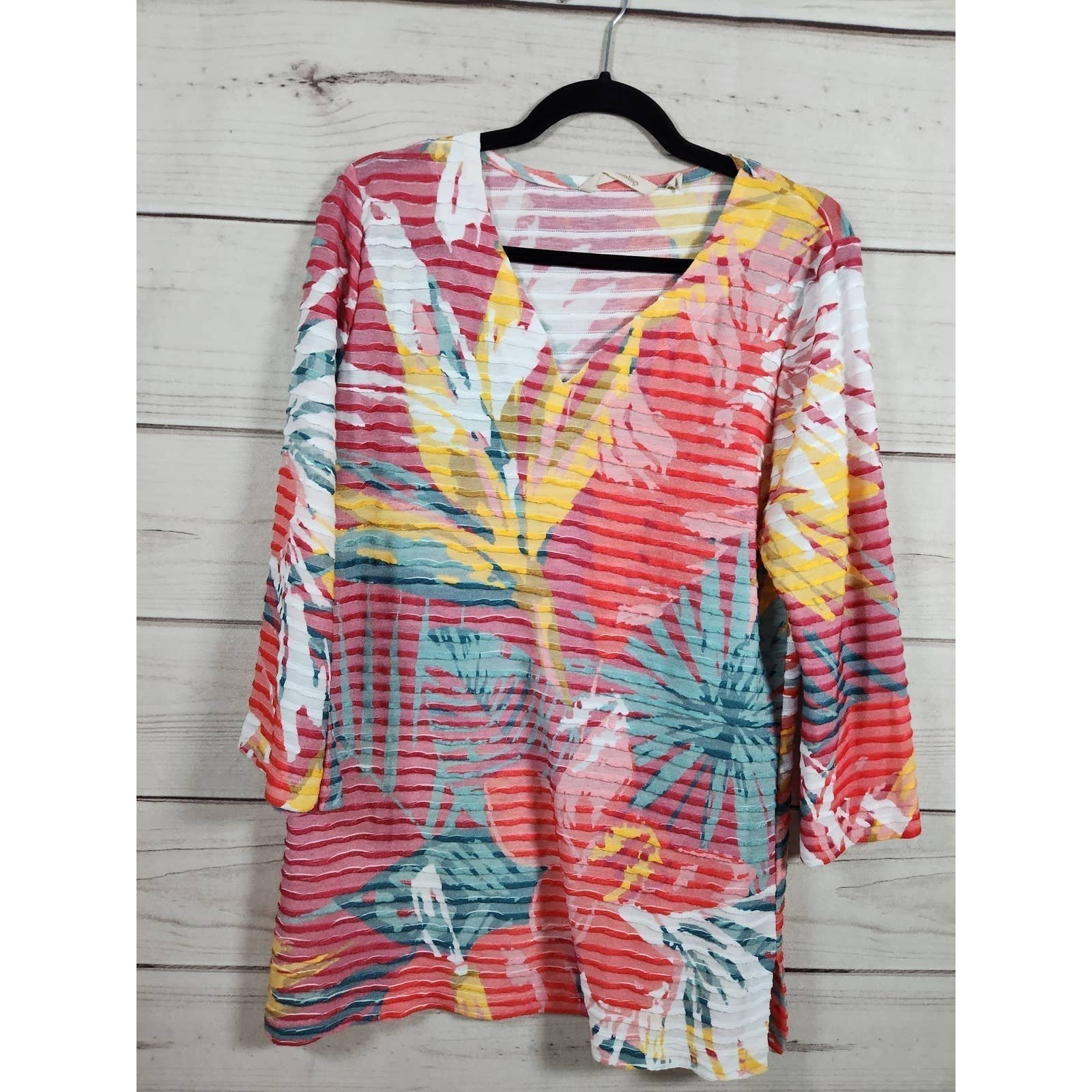 Affordable Soft Surroundings Womens Multicolor Tropical