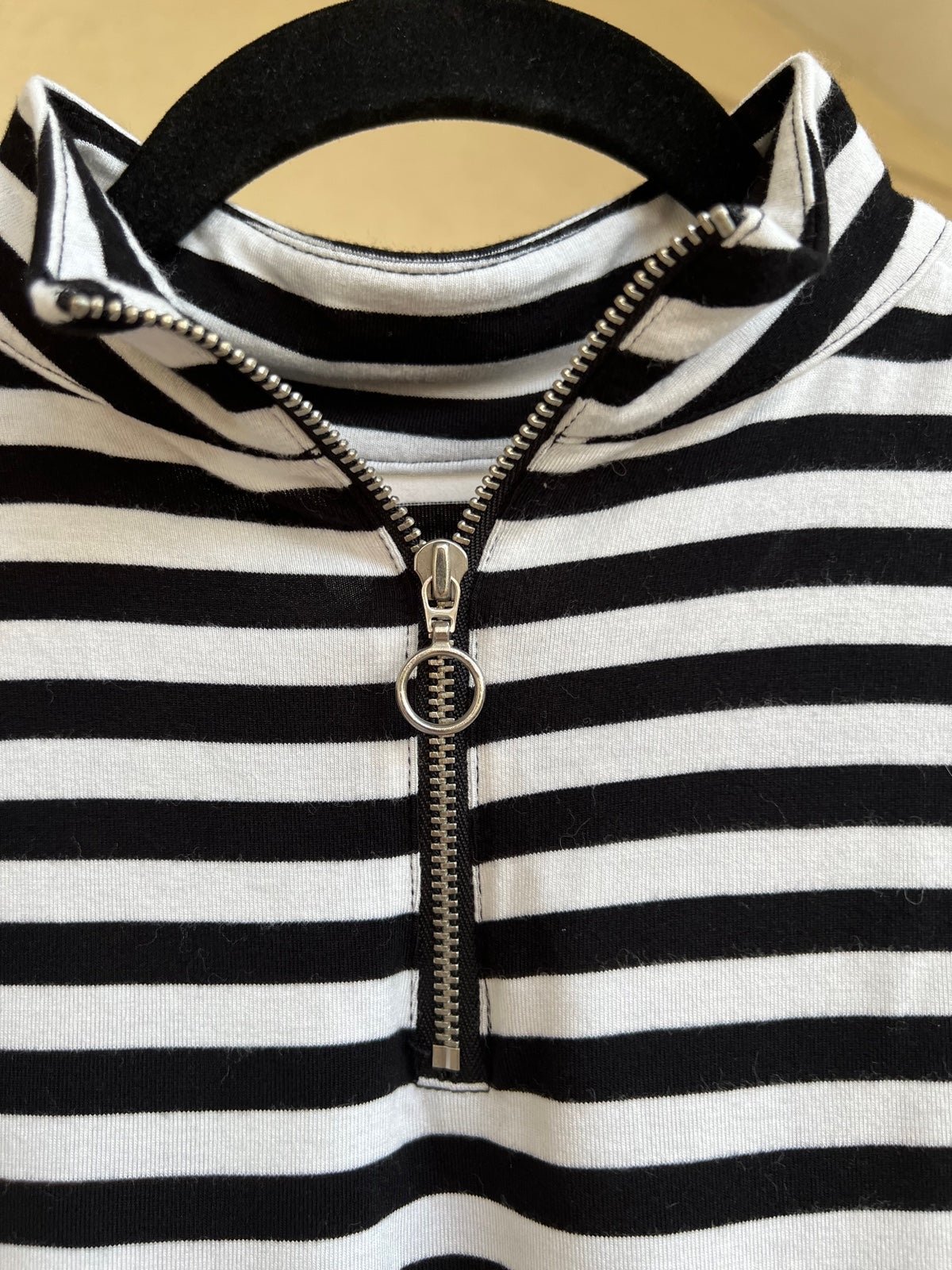cheapest place to buy  White House Black Market Black and White Striped Mock Neck Tank XS gHVgUcboT Wholesale