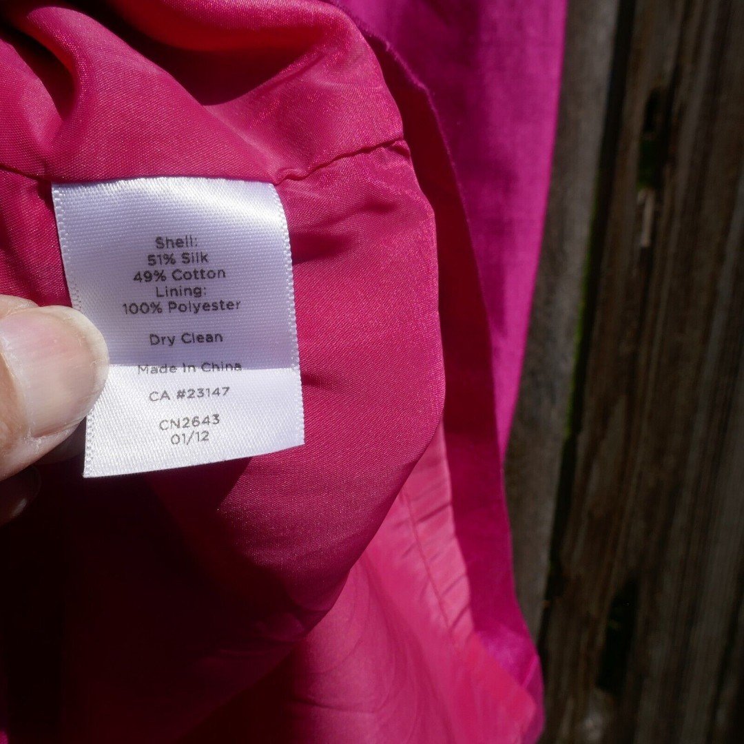 Latest  Talbots Pencil Straight Skirt Pink Silk Cotton Blend  Size 8 Barbiecore gWGjFj5yB best sale