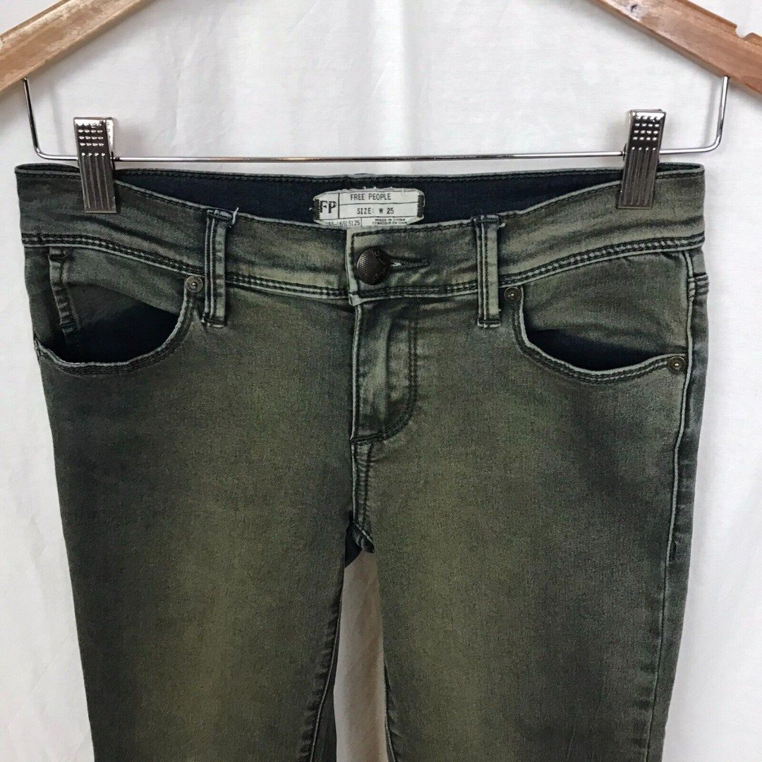 large selection Free People Women´s Skinny Jeans Cotton Blend Denim Pants Size 25 mTJnt7ndp Great