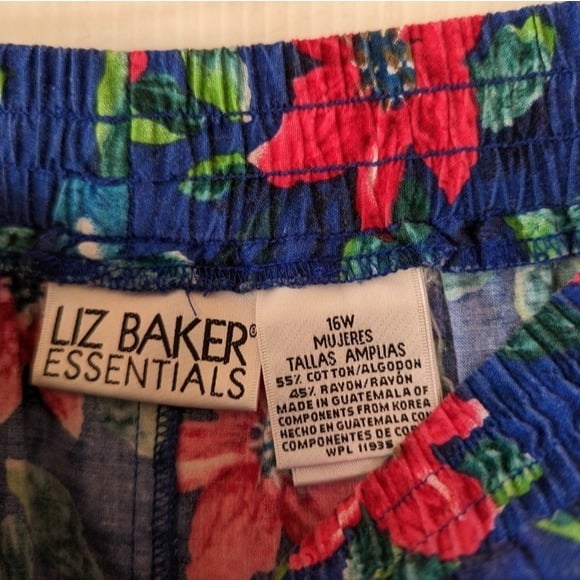 High quality VINTAGE Liz Baker tropical floral midi skirt NNBjpxez8 US Sale