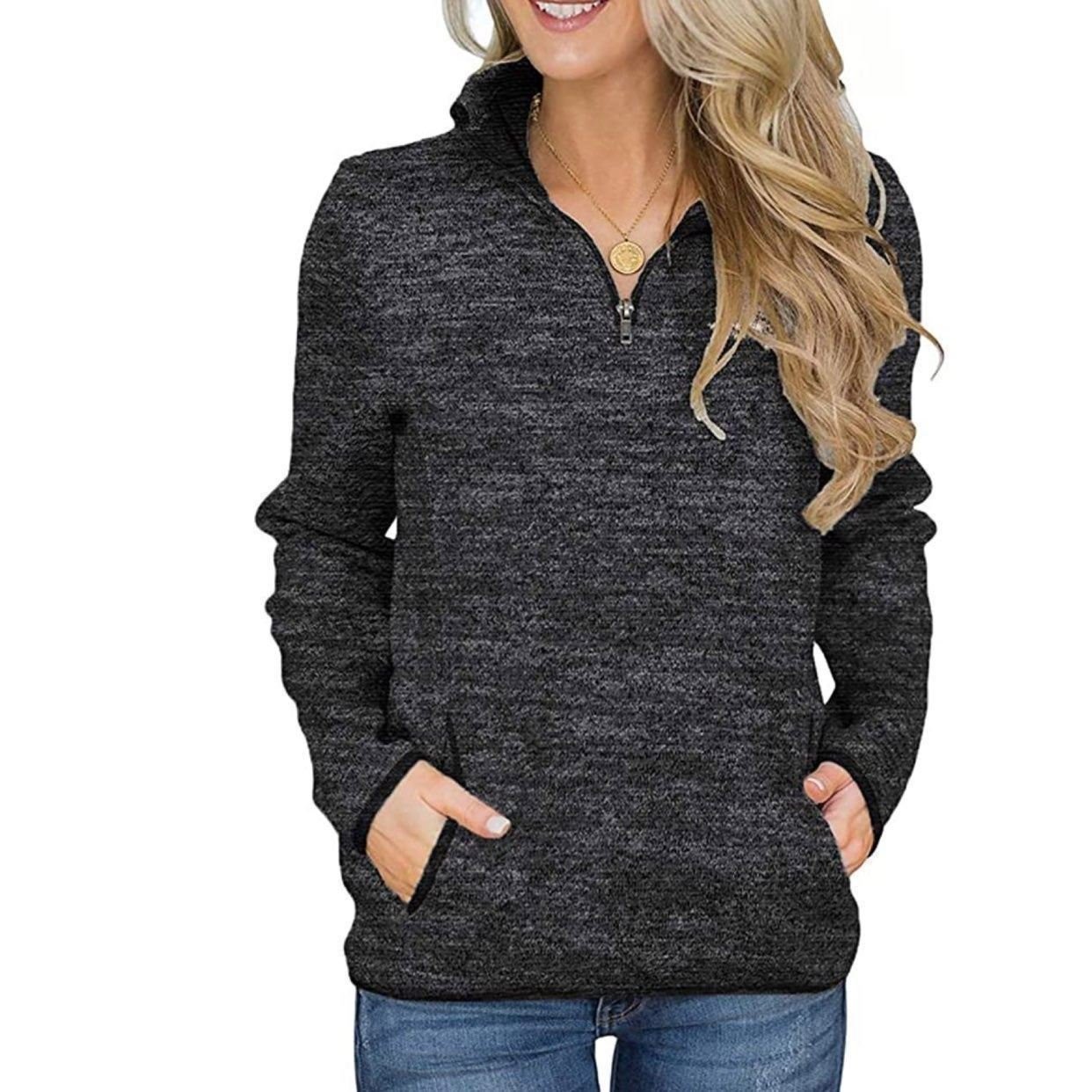 Buy Large gray long sleeve top sweatshirt poAVHgykF hot