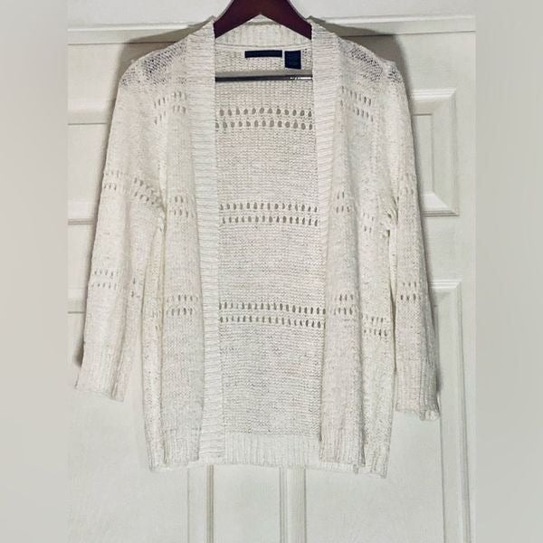 the Lowest price Lightweight Knit Open Cardigan Pure Wh