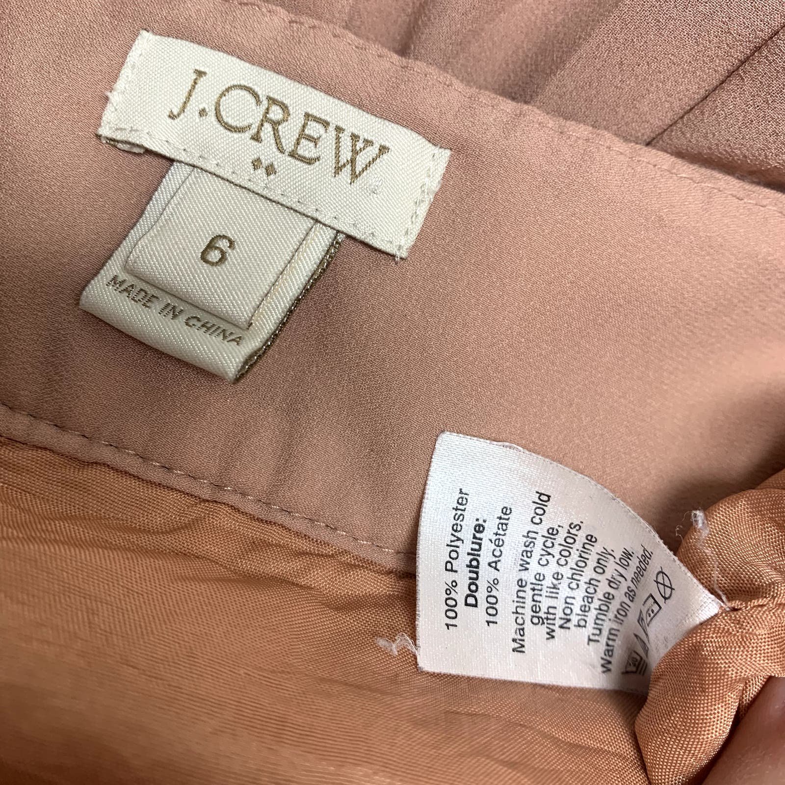 Elegant J. Crew Womens Size 6 Dusty Pink Pleated Skirt JXGmTBerA for sale
