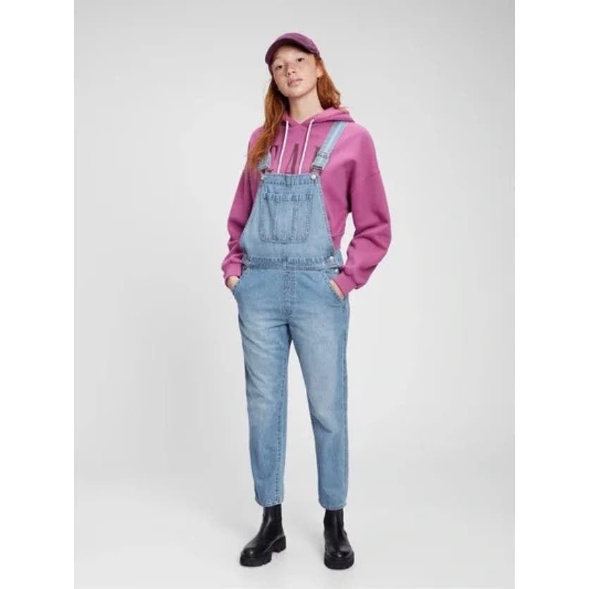 Factory Direct  GAP denim Slouchy Overalls in Pasadena wash Small western coastal outdoor PGjOJ0keV Low Price