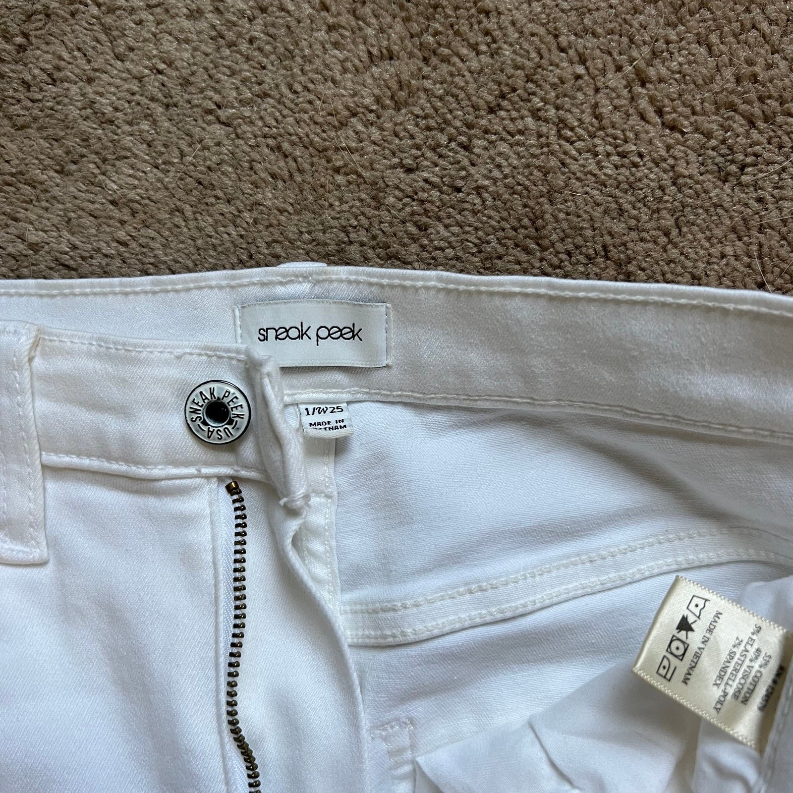 Discounted White Mid Rise Flare Jeans IukpVFQcu High Quaity