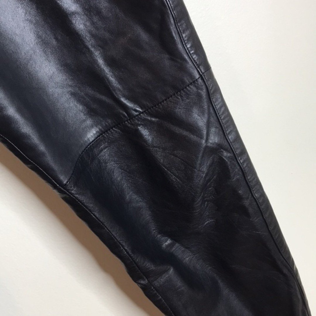 big discount Vintage genuine leather pants with silk lining ladies size 30 G4A34nqY9 Online Exclusive
