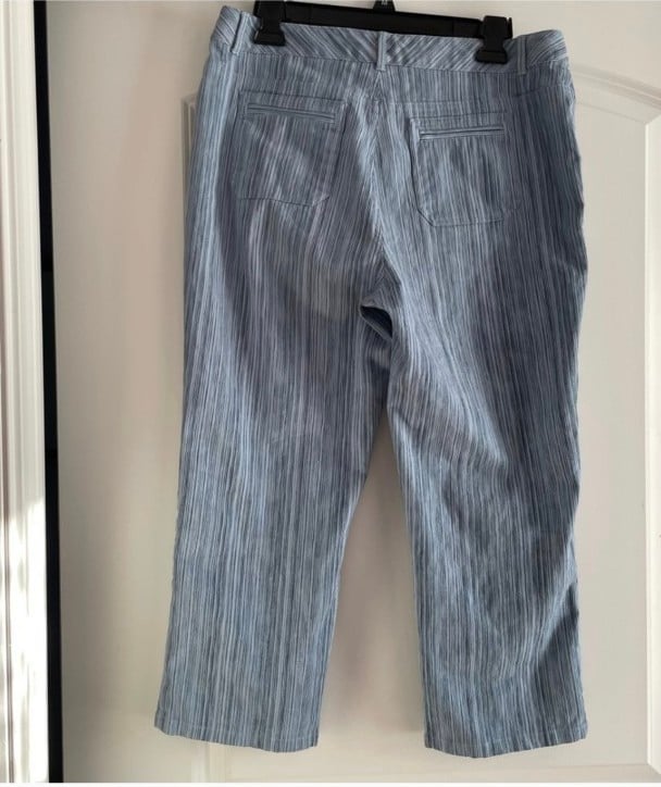 large selection Striped utility stretch denim sz 10 ouJy8Clfl all for you