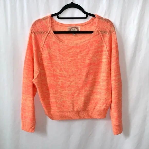 large discount Ambiance Knitted Crew Neck Oversized Swe