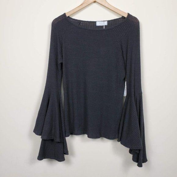 Perfect NWT Sage The Label Bell-Sleeve Top Size n1NMGt9