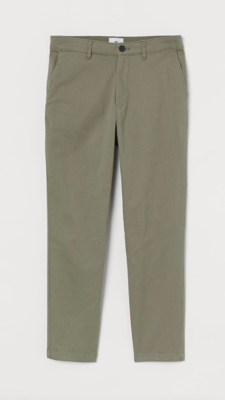 Perfect Women’s H&M size 12 olive green cropped chinos.