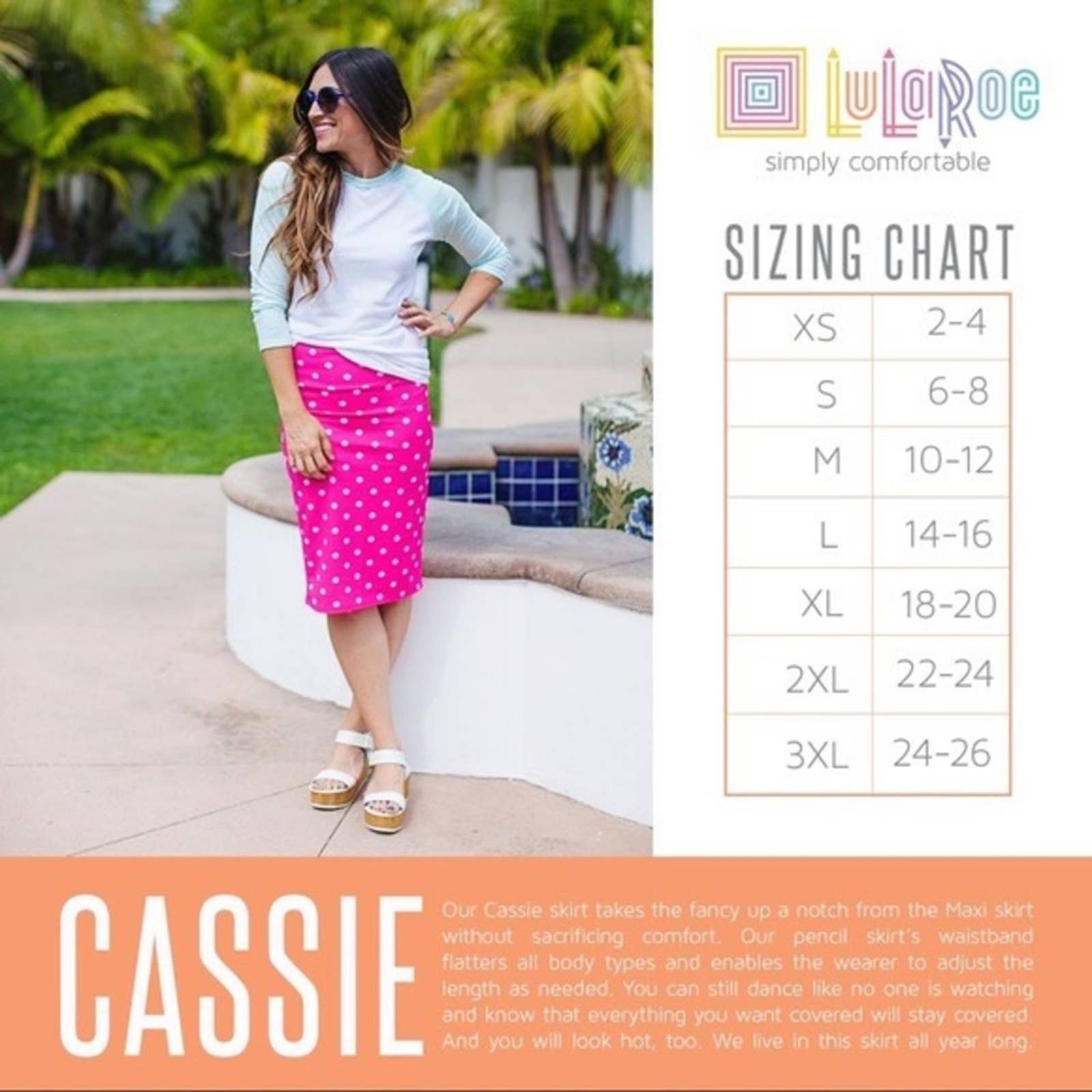 Promotions  LuLaRoe Cassie Pencil Skirt XLarge OUZCY3zj6 Great