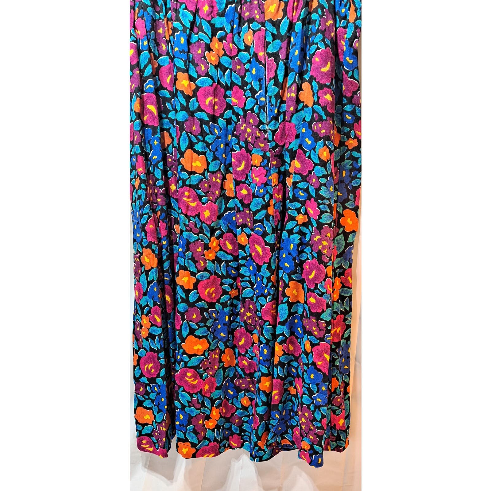 Affordable L.L. Bean Blue Flowered Skirt XL O1rNvGwvf Wholesale