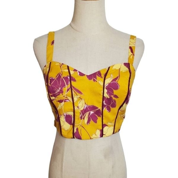 Special offer  NWT BOG Collective Yellow & Purple Flora