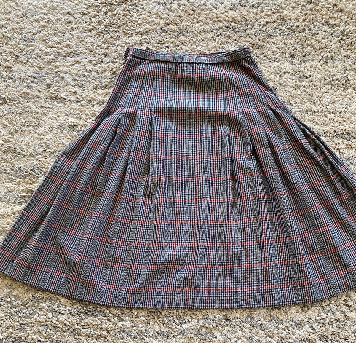 floor price Vintage Pendleton size 10, 100% wool aline pleated skirt plaid women’s mnRBYN0Gh online store