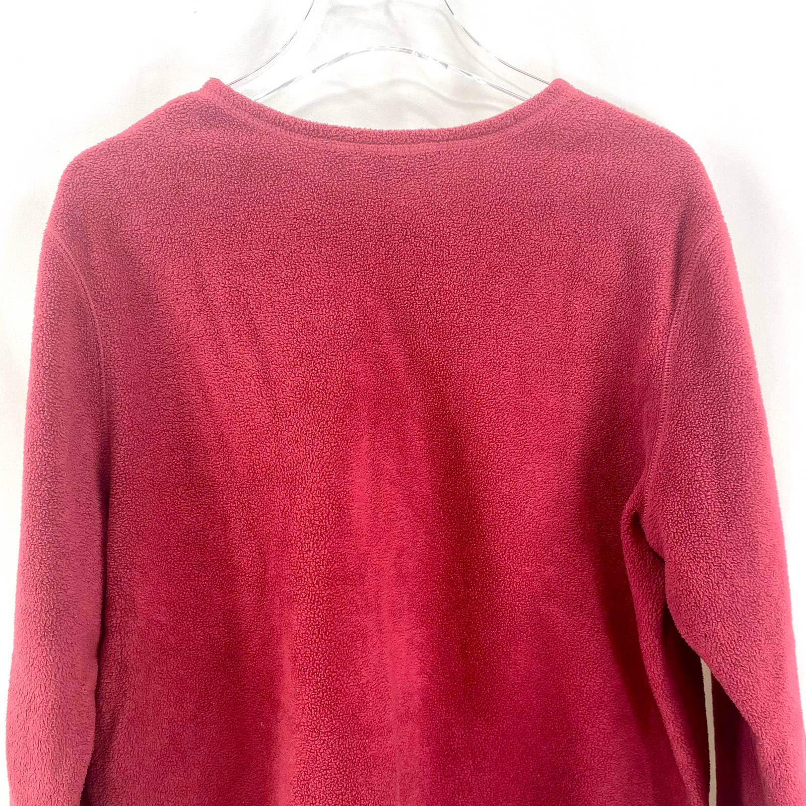 Popular CROFT & BARROW Red Zip Up Sweater with Snowflake Design fghhamHzY well sale
