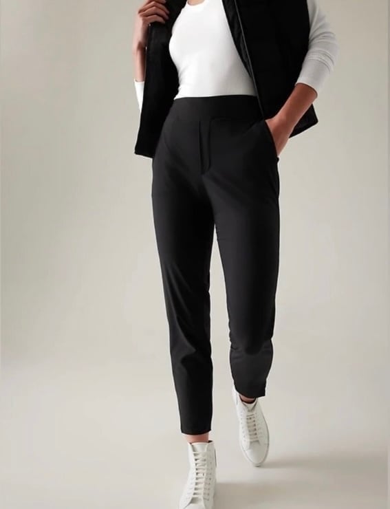 Elegant Athleta Brooklyn Mid Rise Ankle Pant in Black, Size 8 Tall lGbV4bQBC Counter Genuine 