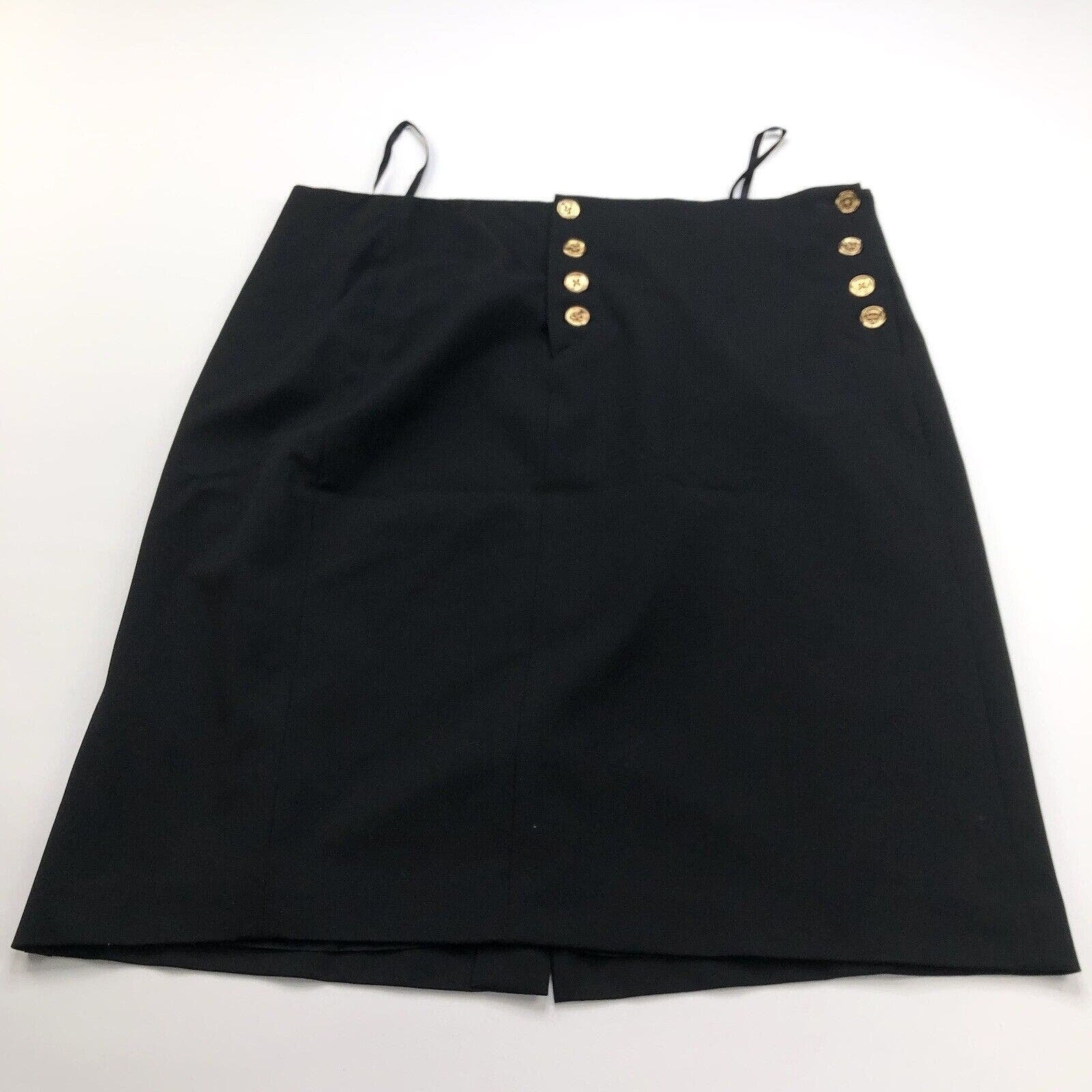 Perfect Lauren Ralph Lauren 16 (Fits 37W) Gold Button Polyester Blend Lined Midi Skirt ocMNixH5I Zero Profit 
