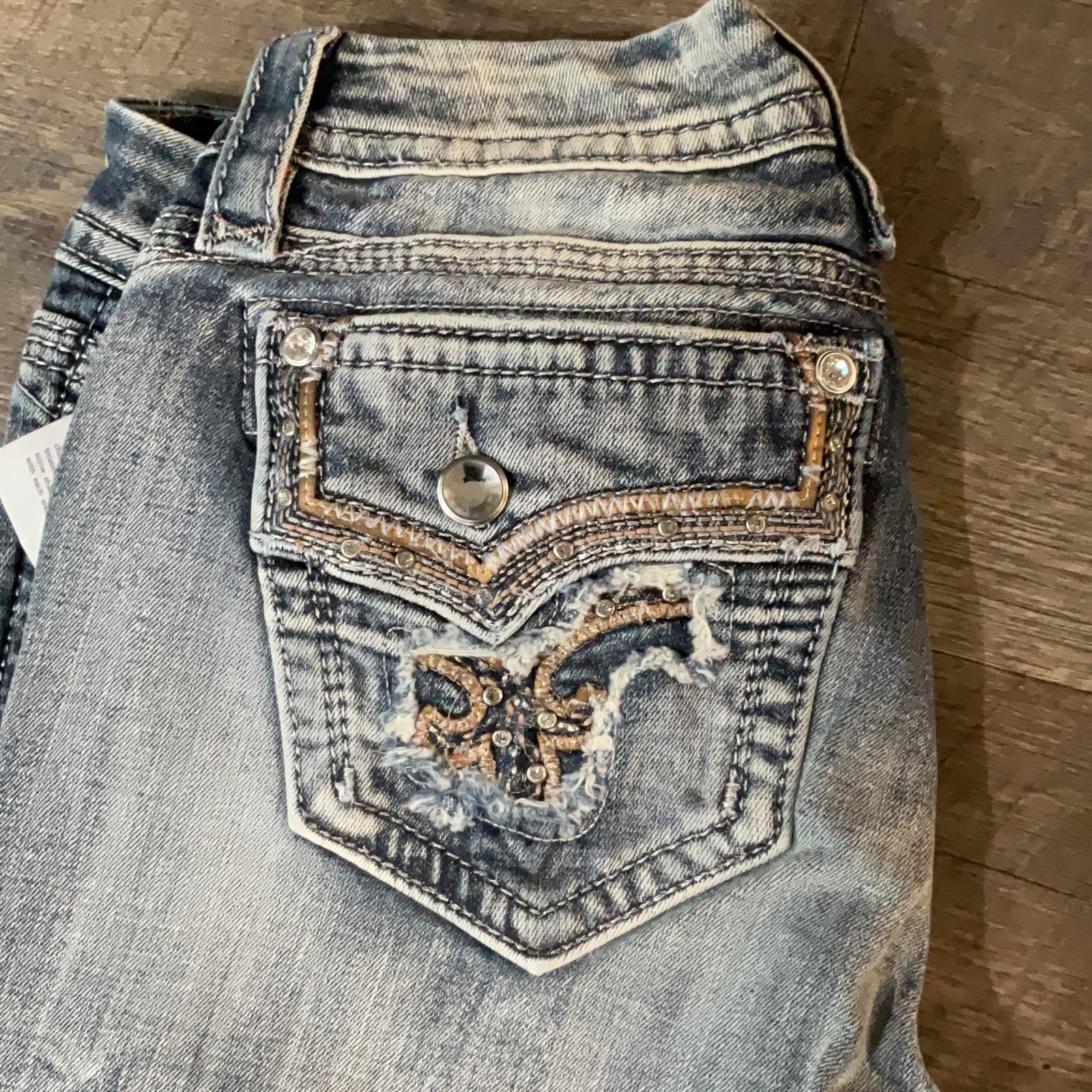Buy Rock Revival betty boot cut women’s jeans size 28 p
