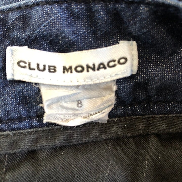 large selection Club Monaco Dark Wash Denim Shorts Size 8 J0THKo9HM Discount