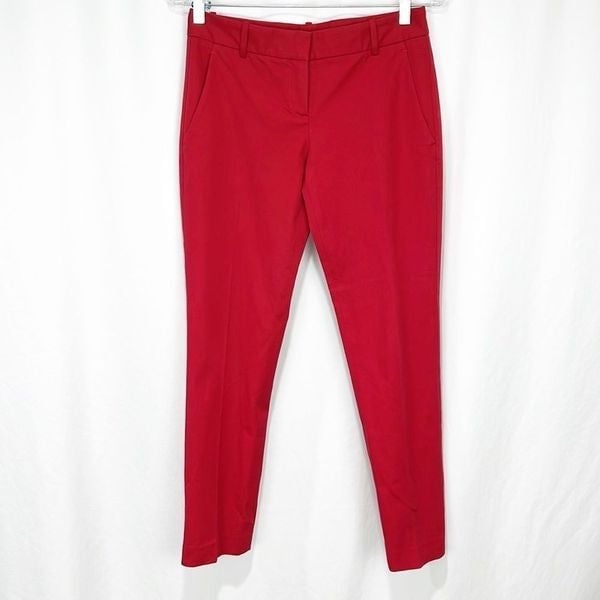 Comfortable Theory Testra Bi Stretch Ankle Pants Red si