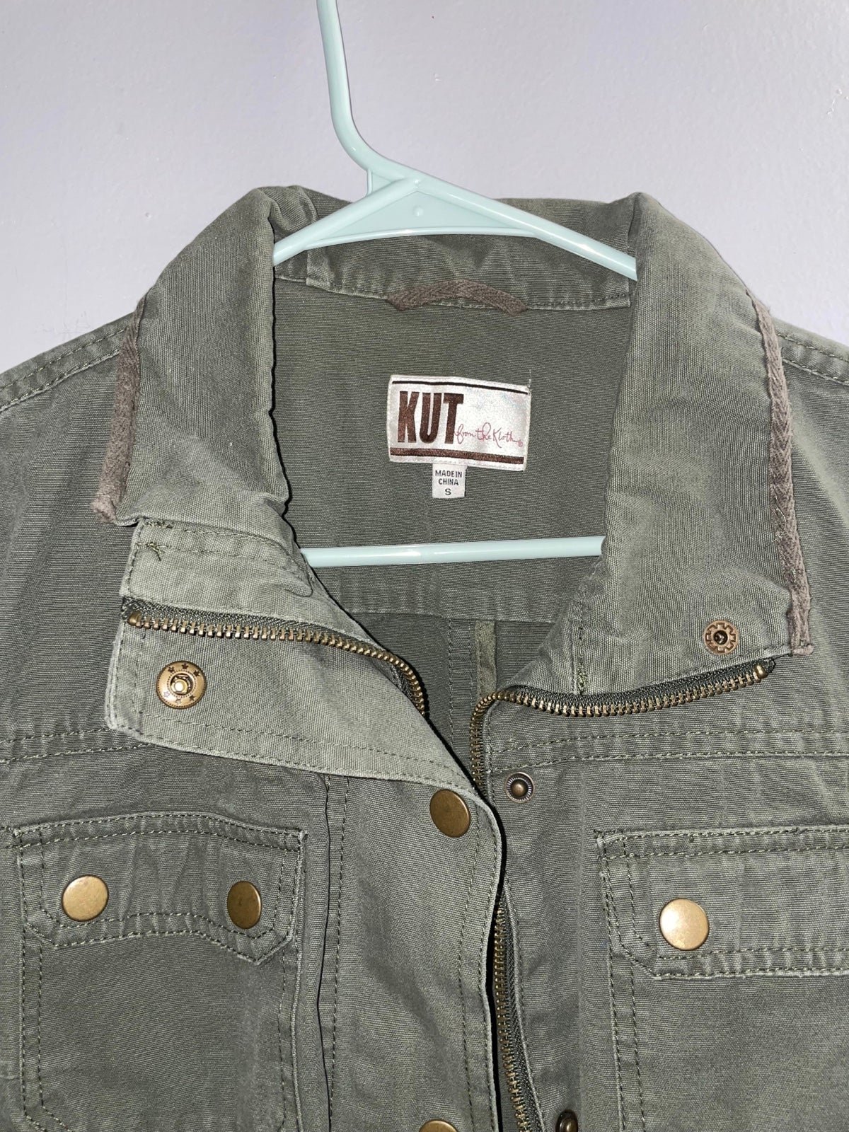 Exclusive Army Green KUT from the Kloth Jacket mjSjiMdgM Novel 