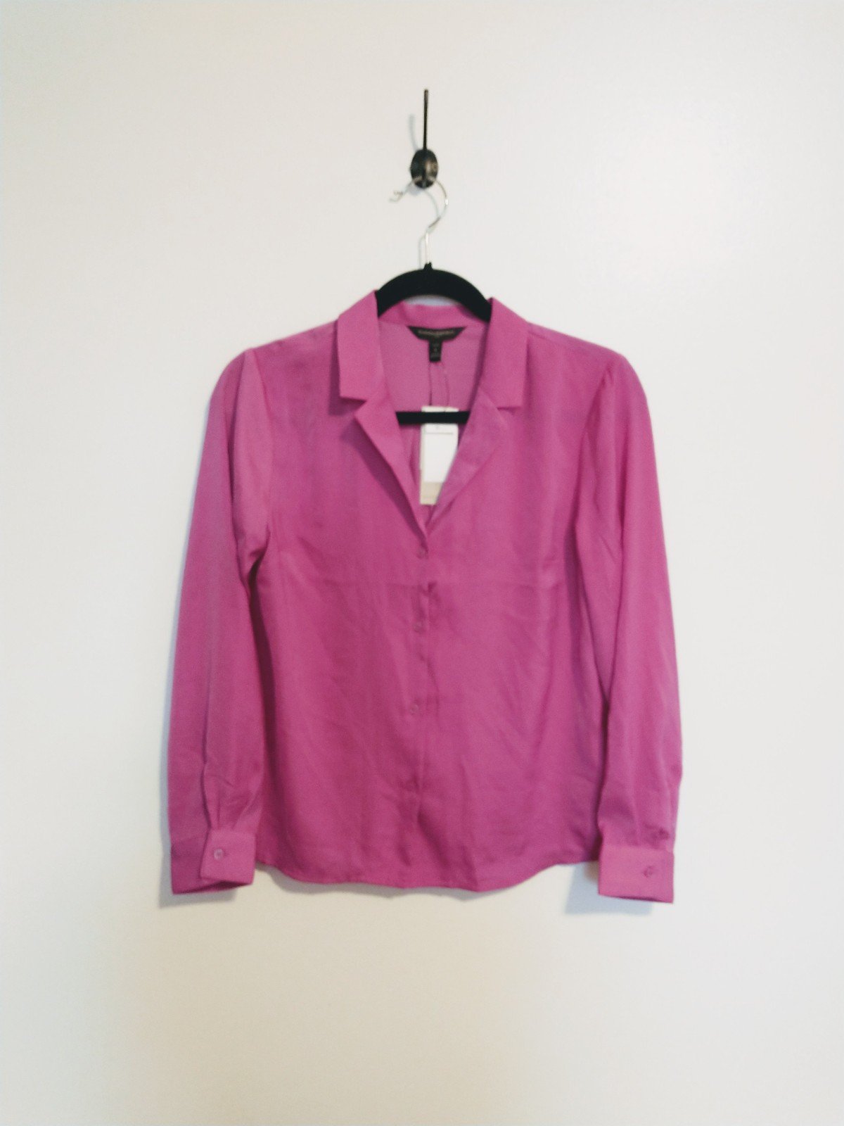 High quality NWT Banana Republic pink button up blouse size petite small, $65 HqoKVWlCE Wholesale