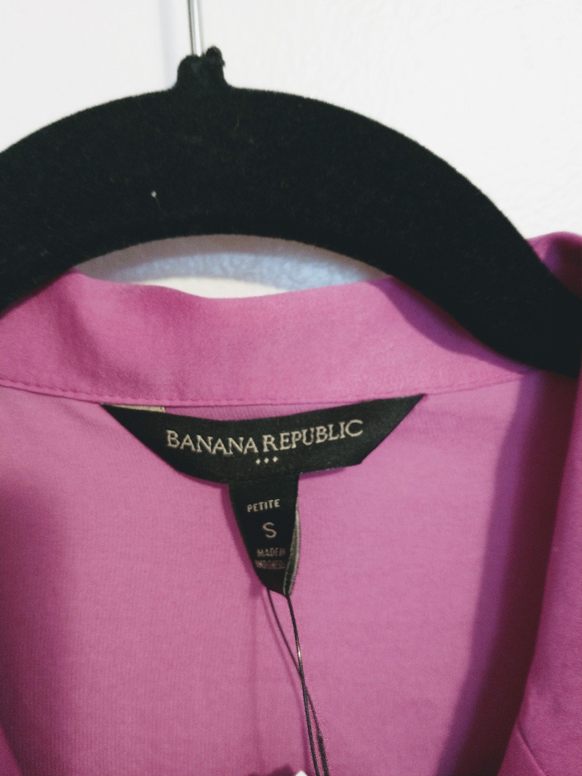 High quality NWT Banana Republic pink button up blouse size petite small, $65 HqoKVWlCE Wholesale