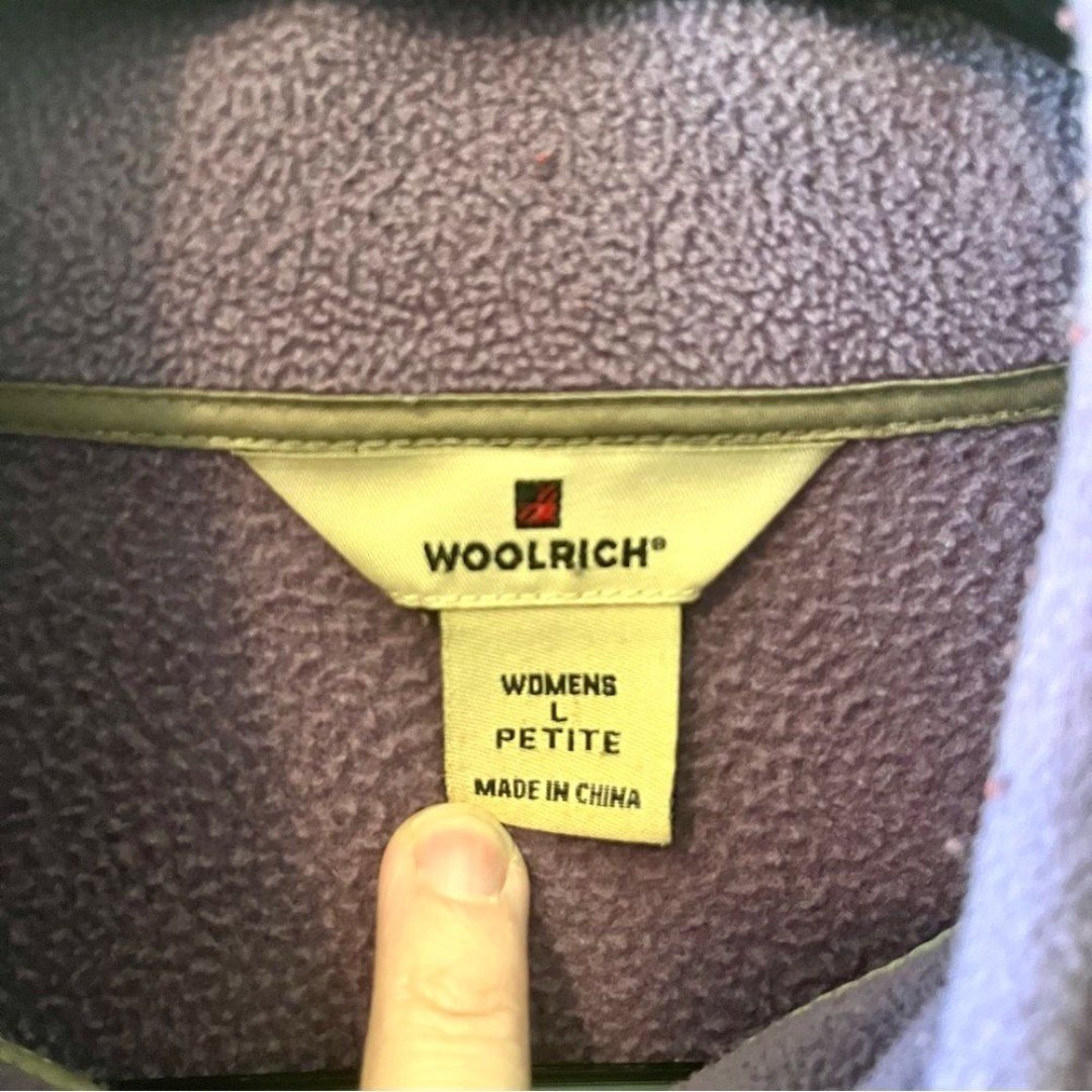 Cheap WOOLRICH Fleece Full Zip Jacket Size Large iHND6pGaZ well sale