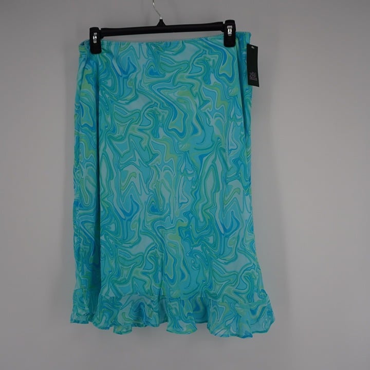 where to buy  Wild Fable Women´s NWT Blue Swirl Lightweight Skirt Size XL jQ6ShWLE2 Low Price