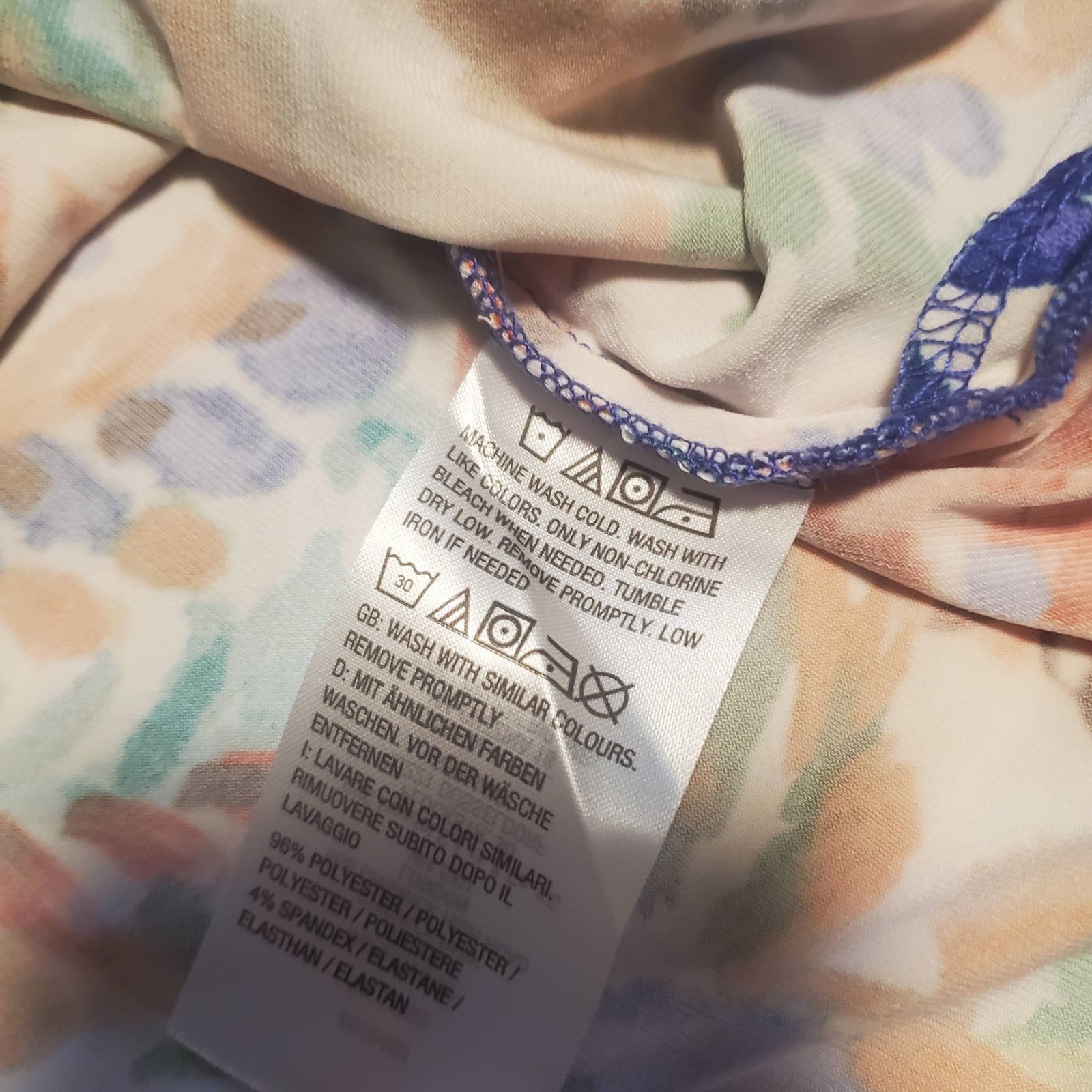 Wholesale price Susan Graver Size M Floral Printed Liquid Knit 3/4 Sleeve Bateau Neck Tunic O1KOX8uS5 Buying Cheap