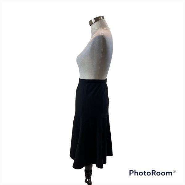 Stylish Alex Marie Brand Black Flare Midi Length Skirt Size 14 iIsGxov0d Everyday Low Prices