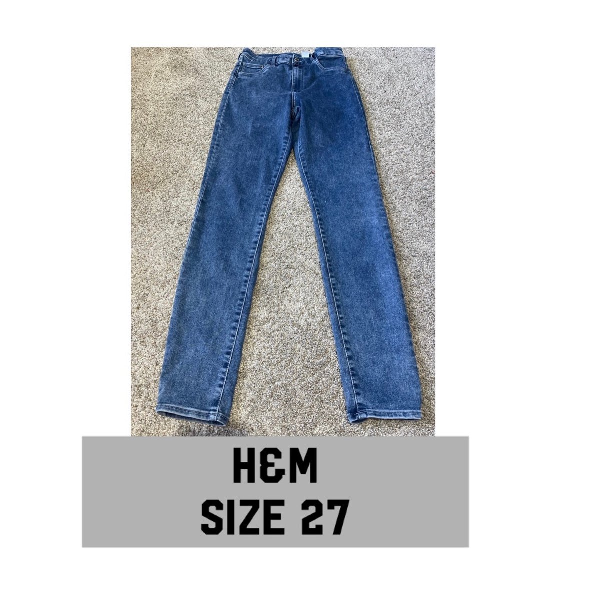 big discount Women’s H&M high-rise jegging skinny jeans