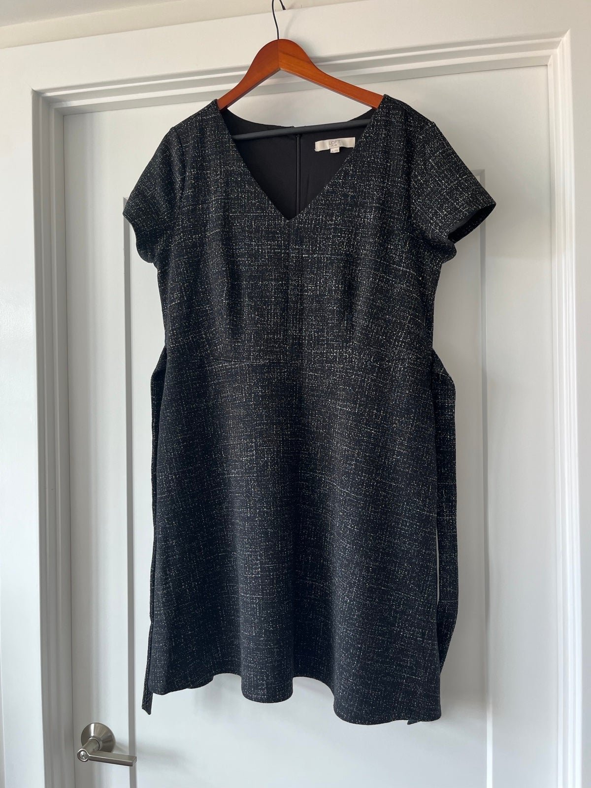 Exclusive Cap sleeve wool knee length dress nc3S0ZwEK Store Online