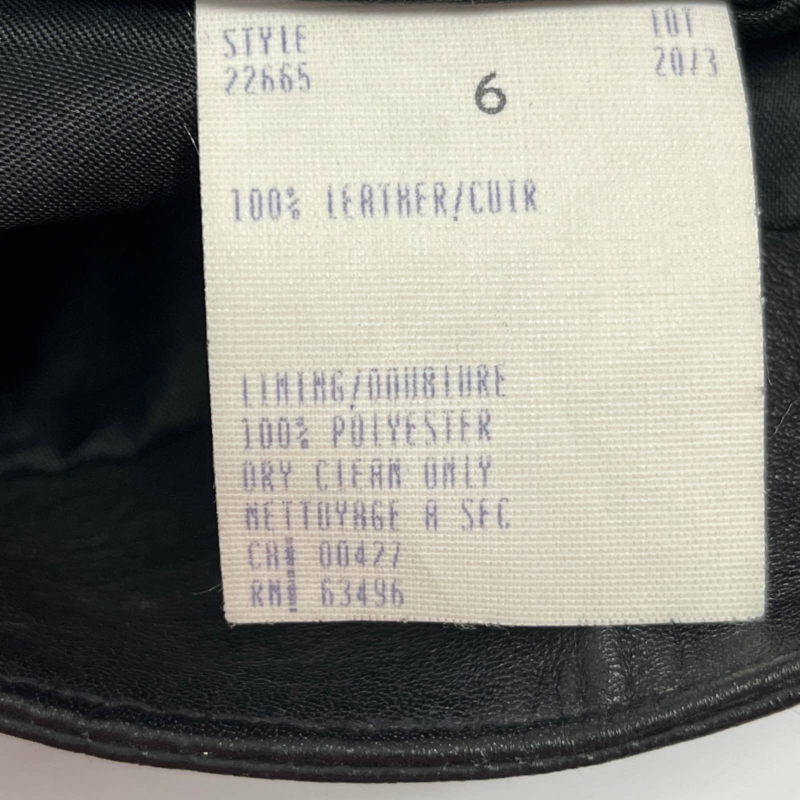 Affordable Margaret Godfrey Leather Skirt Size 6 Black PK98JG3eG Outlet Store