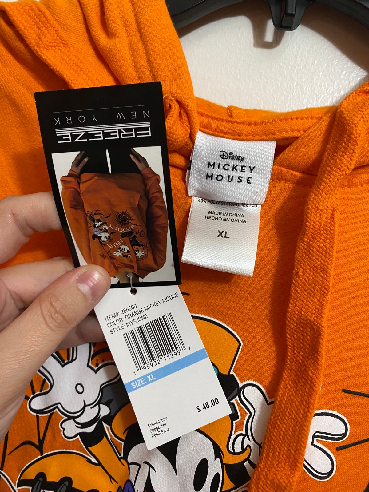Cheap New Disney Halloween Orange Sweatshirt GkogCEnQ8 Everyday Low Prices
