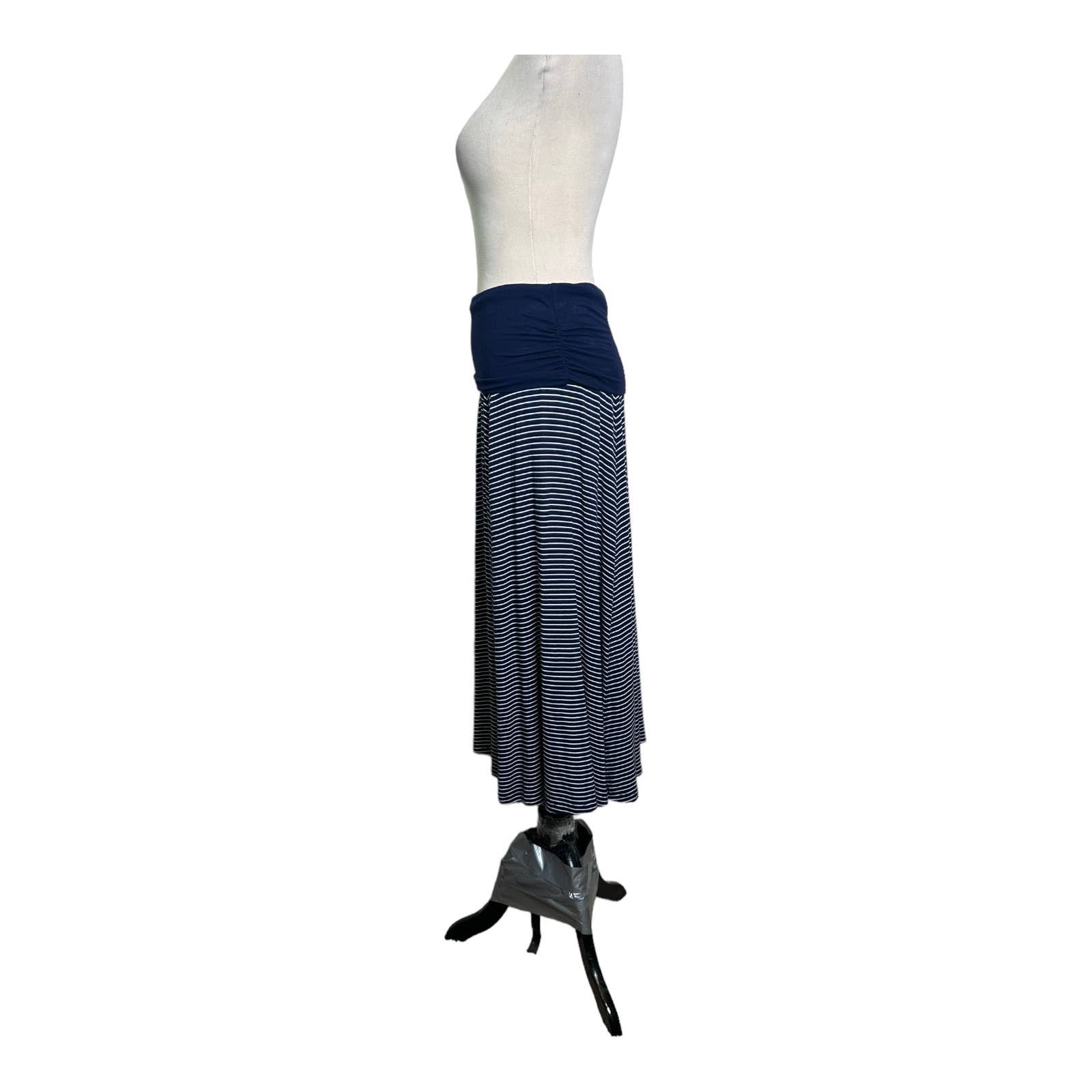 reasonable price Gap blue striped pull on maxi skirt size XS LOxyOW32g Factory Price