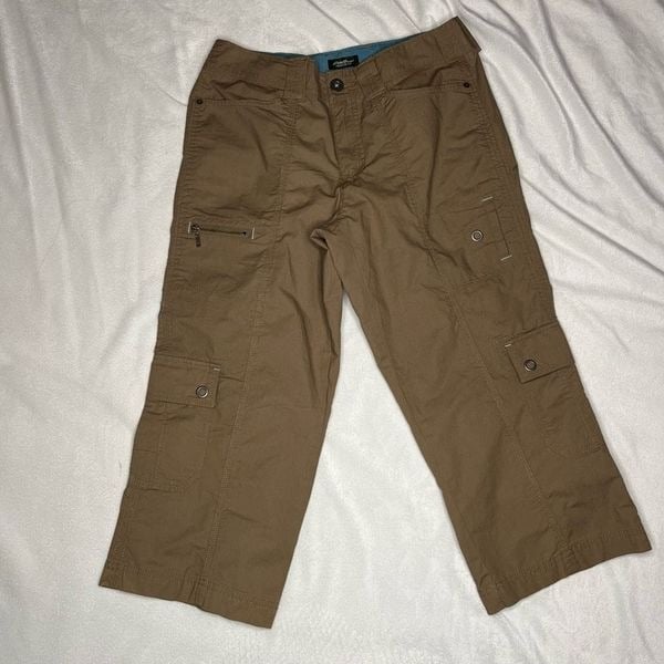 Personality Eddie Bauer Mercer Fit Crop Cargo Pants Women’s Size 8 MSRQmX6Bw just buy it
