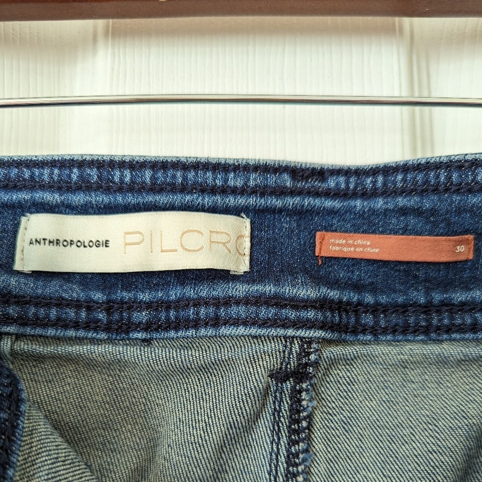 Great Pilcro Anthropologie Ultra High Rise Dark Wash Boot Cut Trouser Denim Jeans 30 mTwLtUnNN well sale