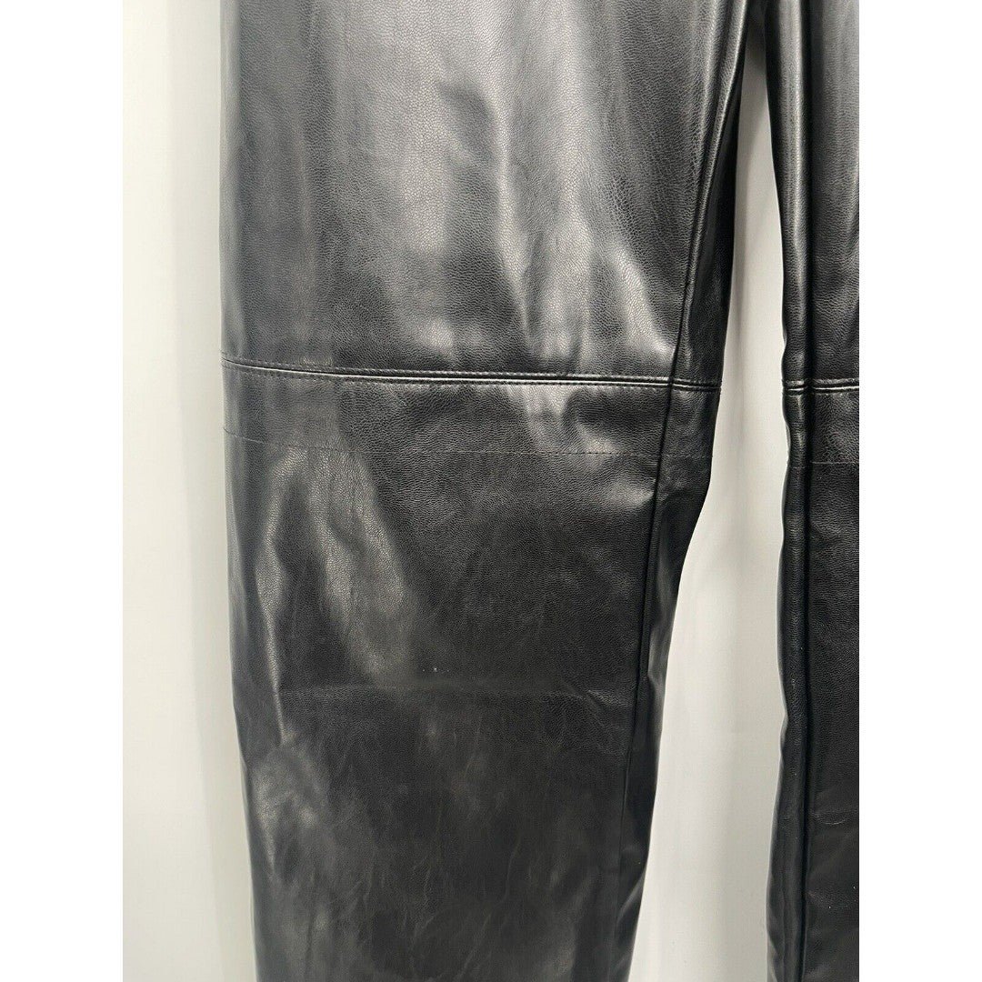 Special offer  SHEIN Faux Leather Pants Black Womens Size XXS fwsbKnPtw outlet online shop