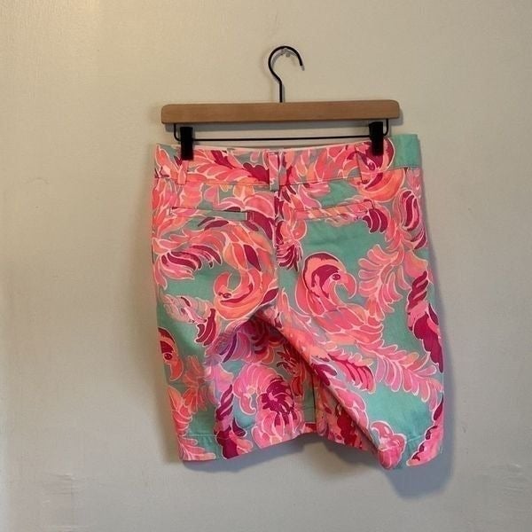 Special offer  Lilly Pulitzer Pink & Blue Poolside Blue The Chipper Shorts Size 2 MavfmvOUJ Buying Cheap