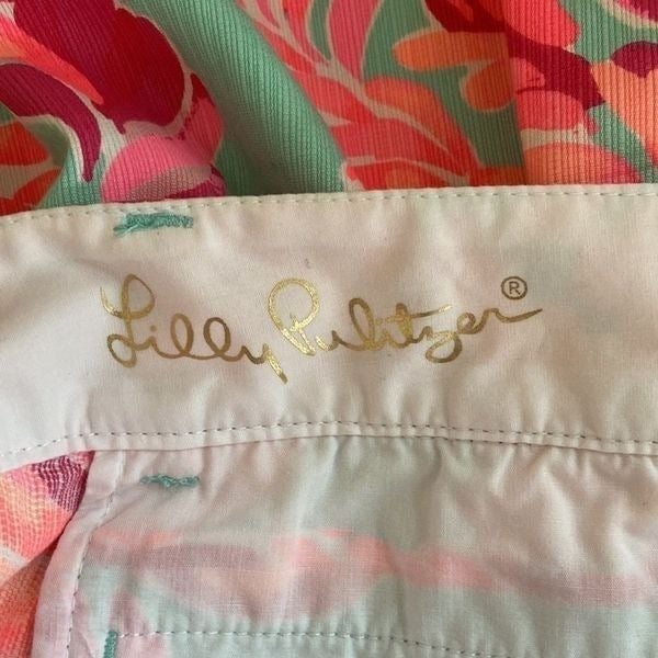 Special offer  Lilly Pulitzer Pink & Blue Poolside Blue The Chipper Shorts Size 2 MavfmvOUJ Buying Cheap