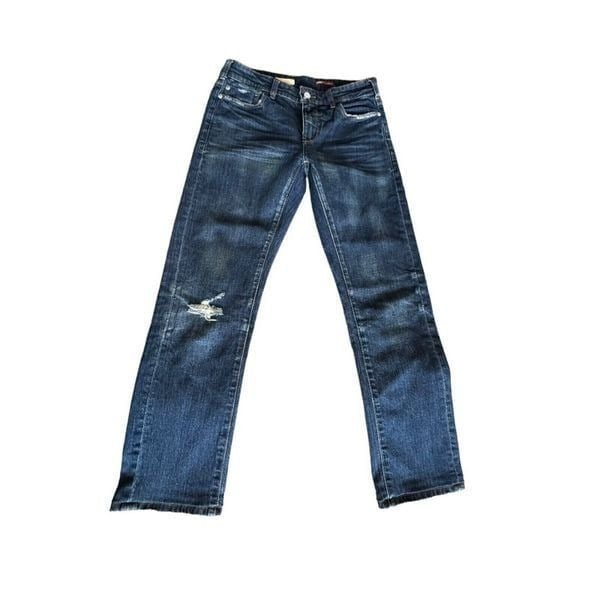 Buy Anthropologie Pilcro Jeans Relaxed Straight Denim womens size 25P 25 P lReDxD8rN Store Online