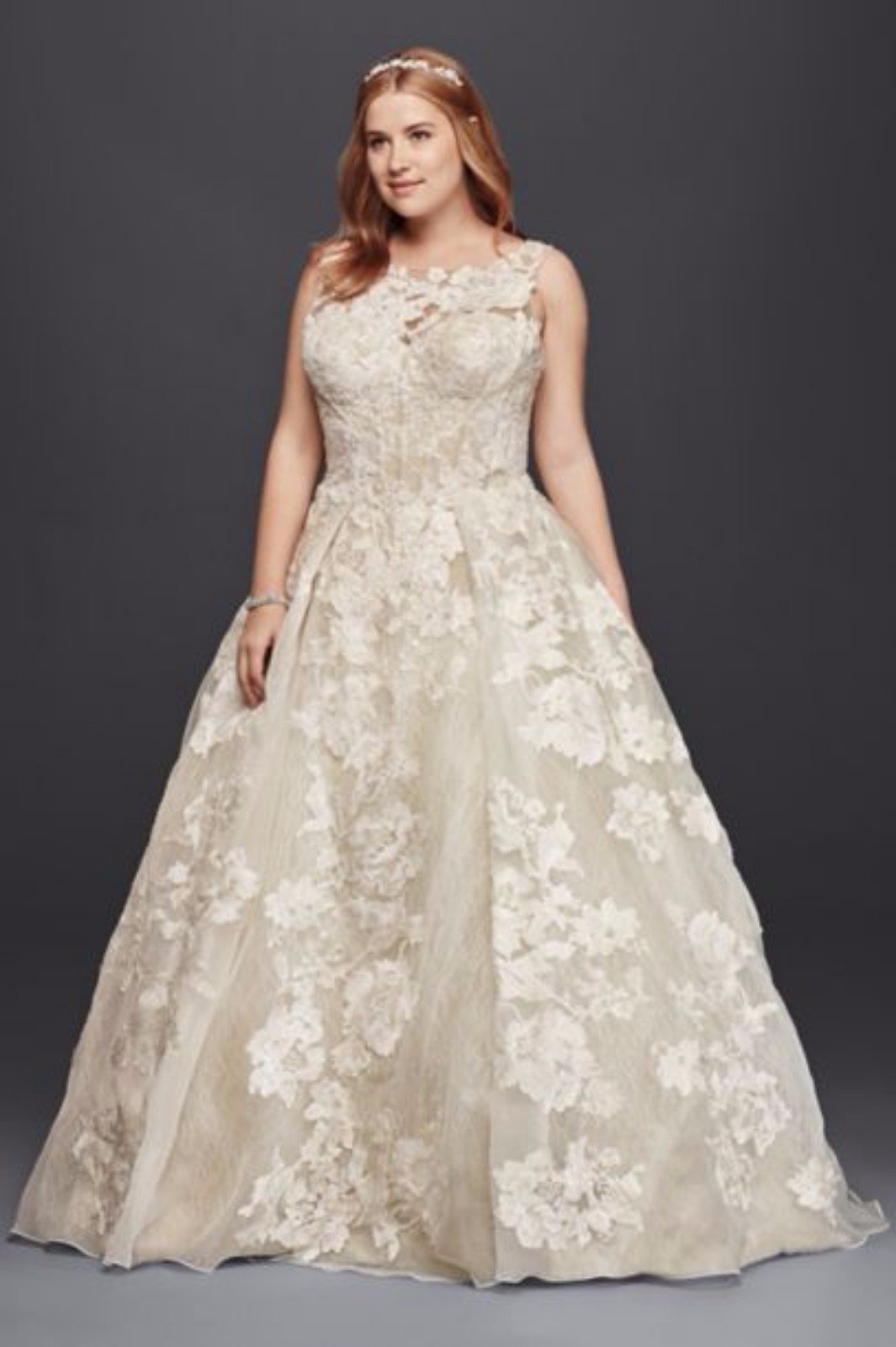 big discount Oleg Cassini Wedding Dress lY9EjYaB0 Low Price